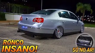 PASSAT VR 6 SUSPENSÃO A AR ESCAPE GRITANDO! DE VIRAR PESCOÇO! 🤩