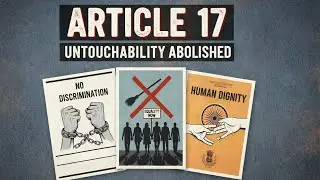 Article 17 of Indian Constitution | Untouchability Abolished | Easy Hinglish Explanation