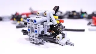 Lego&reg; Technic Rear Axle with TATRA suspension  [ technicfan | 1080p ]