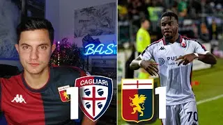 CAGLIARI - GENOA 1-1 | CORNET E PUNTO D'ORO PER LA SALVEZZA POST PARTITA !!