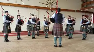 Perth and District Pipe Band Dundee 2017