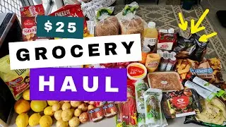$25 Trolley Grocery Haul (14/5/25) Cheap Food Brisbane | Cost of Living Crisis Australia