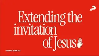 Extending the Invitation of Jesus | Hannah Hawkings | HTB Livestream
