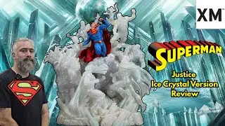 XM Studios Superman &ndash; Justice от Дэвида Финча (Ice Crystal) | Обзор диорамы DC в масштабе 1/6