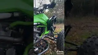 KAWASAKI KFX 450R!!! #kawasaki #kfx450r #atv #quad #viral
