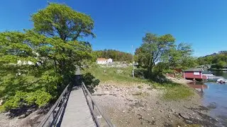 360 VR Video of R&oslash;nnes in Grimstad, Norway. #vrvideo #cycling #norway