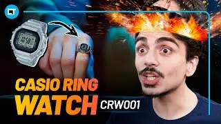 O Anel inteligente da CASIO, RING WATCH CRW001