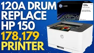 HP Color Laser Imaging Drum Replacement Guide | Works with 150a, 150nw, 178nw, 179fnw