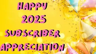 {CLOSED} Happy 2025  #subscriberappreciation #beauty