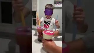 The boba challenge is fun 🤩💥😂 #shorts #challenge #fun