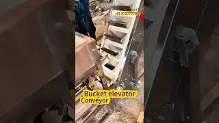 SS BUCKET ELEVATOR #powder#bucket #bucketelevator #foodgrade #lifting #foodmachinery #foodindustry