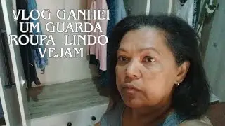 Vlog rotina DIÁRIA, ganhei um GUARDA ROUPA e fiz um almoço MARAVILHOSO 😋 