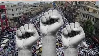 Right to health-NO. Medical unity rocks. #notorth .Massive rally of doctors & medical staff 500000