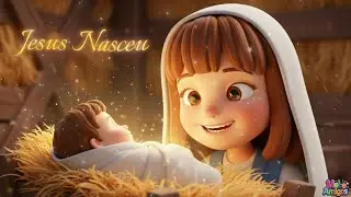 É Natal! Jesus Nasceu | Música Infantil 3D Golden Hour (Estilo Pixar)
