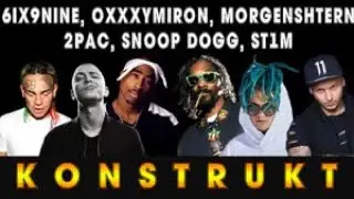 6ix9ine, Oxxxymiron, Morgenshtern, 2pac, Snoop Dogg, Stim - KONSTRUKT 2020