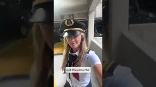 A Pilot Before Or After Flight History ✈️✈️ #Lady #Girl #pilot