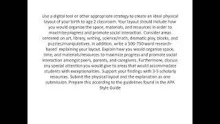 How would you organize space, time to promote social interaction amongst parents, and caregivers.