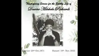 🔴 LIVE | Celebration of life | Dawne Mitchele Richards |Terrence Johnson Memorial Chapel |