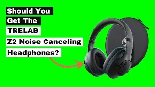 TREBLAB Z2 Review | 58H Battery & Deep Bass! Best Budget ANC Workout Headphones?
