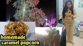 Meesho se ki shopping 🛍️🛍️ homemade caramel popcorn 🍿🍿 bhot sare surprise milne vale hai aap ko🤫🤫🤫🤫