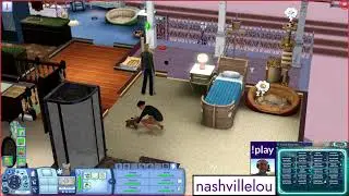 Alanna warms up to Charlie the dog, gives him a requested brushing (Aug. 20, 2024) #TS3 #Sims3 #DKDB