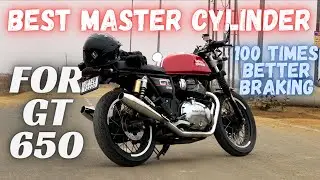 Improve GT 650 braking | Nissin OG master cylider