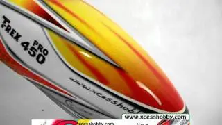 Canomod Canopy Goldware T-Rex 450 Pro xcesshobby.com