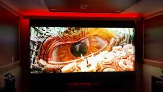 Nec p502hl2 laser projector test