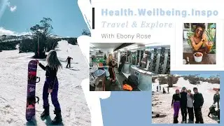 Travel & Explore: Snowboarding in Thredbo, NSW, Australia.
