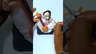Crafting Clay Idols of Meera Bai: A Spiritual Journey #shorts #short #trending #viral #clay