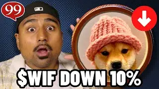 Dogwifhat упал на 10%!! Лучшее время для покупки $WIF?!
