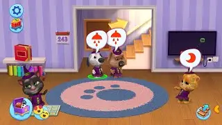 What's Upstairs?! My Talking Tom Friends Day 1 to Day 5 New Complete Gameplay (Android, iOS)