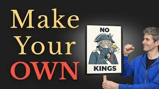 Design a Protest Sign with FREE AI (Google Nano Banana Tutorial)