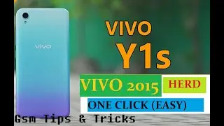 Vivo Y1S 2015 Pin Lock Pattern Lock Remove Herd Reset By Mrt One Click