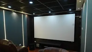 Elac Dolby Atmos Home Theater with In-wall Speakers at SR Nagar Hyderabad.