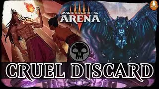 БОЛЬ И СТРАДАНИЯ | MTG Arena Моно-черная колода с эффектом сброса карт и истощением жизни (станда...