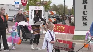 Costumes and candy galore at Cherry Valley's annual Halloween parade