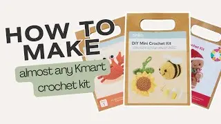 Пошаговое руководство по изготовлению набора для вязания крючком Kmart | Как сделать (почти) любо...