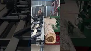70 type band saw machine automatic walking sports car #band saw machine #wood processing #cutting