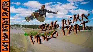 Dan Hovington - remix 2016 skateboard video part