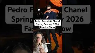 Pedro Pascal Shined At Chanel Spring Summer Fashion Show #PedroPascal #Chanel #ParisFashionWeek