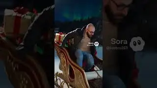 MARZA RUBA LA SLITTA DI BABBO NATALE🥺 #memes #ytp #funny #sora #videoviral #marza #videodivertenti