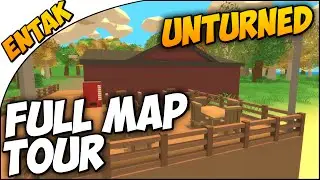 Unturned 3.0 ➤ Full Map Tour Of Blackfall Island - City Build Next Video! [Part 8]