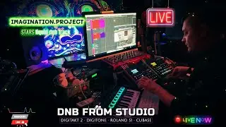 Liquid DnB Live from the Studio 🌌 | Digitakt II &middot; Digitone &middot; Roland S-1 (Live)
