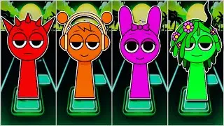 SPRUNKI Incredibox - Bad Guy Billie Eilish Tiles Hop Cover