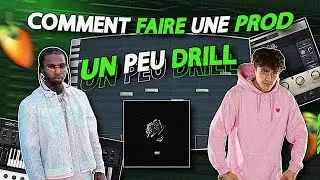FAIRE une INSTRU DRILL (non) | Tuto BEATMAKER / Type BEAT FL Studio
