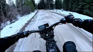 December Ride | Breaking In New Gear &ndash; Short Winter POV