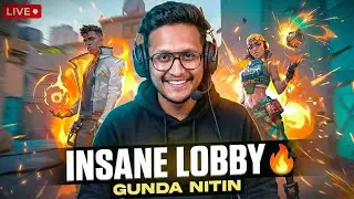 INSANE Valorant Lobby 😱 | Ranked Chaos Live with GUNDA NITIN 🔴