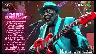 Best Blues Ballads 🌠 Laid-Back Blues Tunes | LEGENDARY Blues Music Backing Tracks