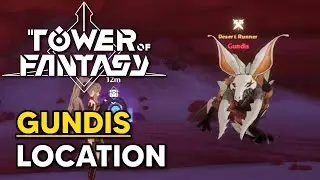 Gundis Location (Rock Pillar Gobby Target) - Tower of Fantasy